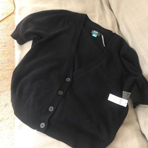 black cashmere NWT! Anthro $128 !! 2xl